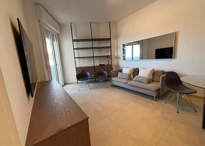 Appartement Cn018 - Cesenatico, Elegante Quadrilocale Fronte Mare Con Posto Auto *